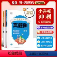 [语文+数学+英语]3本 小学升初中 [正版]2024新版53小升初总复习真题刷全套语文数学英语人教版小学升初中全国通用