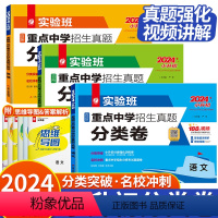 ❤❤❤备考2024 / 语文+数学+英语〔分类卷〕 小学升初中 [正版]备考2024小升初真题分类卷语文数学英语全套实验