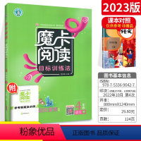[全国版]魔卡阅读下册 小学四年级 [正版]新版魔卡阅读四年级下册人教版 小学4四年级下语文阅读理解专项训练摩卡阅读单元