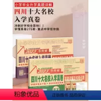[四川专版-299套]入学真卷❤语数英3本 小学升初中 [正版]2023四川小升初真题卷总复习 四川十大名校招生入学真卷