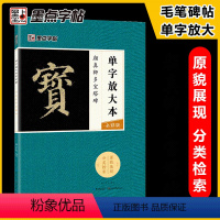 [正版]颜真卿多宝塔碑 楷书毛笔书法字帖 单字放大本全彩版 原帖成人初学者自学基础硬笔入门教程 临摹描红古诗词技法书店