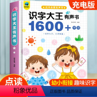 识字大王1600字发声书 [正版]会说话的识字大王1600字发声书汉字认知幼小衔接趣味识字2000早教有声书1200卡片