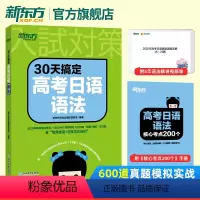 30天搞定高考日语语法 日语 [正版]30天搞定高考日语语法 高考日语 高中复习资料 语法专项训练资料 日语考试 日语