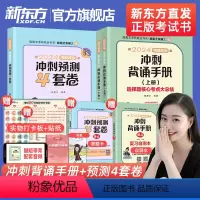 2024腿姐冲刺背诵手册+预测4套卷[] [正版]腿姐陆寓丰2024考研政治全家桶全套考试重点清单+真题速刷计划+3