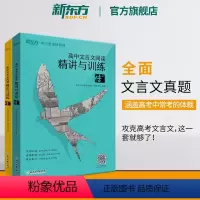 [正版]高中文言文阅读精讲与训练 传(上+下) 高考语文阅读训练 文言文真题精讲模拟题解析古诗词书籍 优能教育