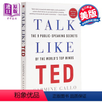 [正版] 中商原版英文原版 书 TED Talk 像TED一样演讲 九条公共演讲秘诀