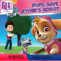 [正版] Paw Patrol Pups Save Ryders Robot 汪汪队历险记3 英文原版进口图书 儿