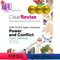 [正版]海外直订ClearRevise AQA GCSE English Literature: Power a...