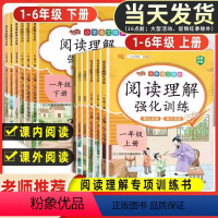 (3本套)阅读理解+看拼音写词语+练字帖 一年级上 [正版]2024版阅读理解强化训练专项训练书一二三四五六年级上册下册