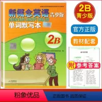 [正版]新概念青少版 单词默写本 2B 新概念英语配套辅导讲练测系列图书 8-14岁适用 北京教育出版社