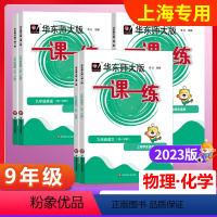 9年级(语文+数学+英语+物理+化学) 小学通用 [正版]2024上海华东师大版一课一练沪教版增强版一二三四五六七八九年