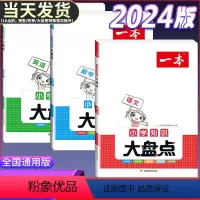 [正版]2024版 一本小学知识大盘点 语文+数学+英语 6年级小考总复习资料书 小升初考点全讲精练题教辅书 全国通用