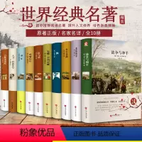 [正版]全10册精装文学名著巴黎圣母院/飘/童年/红与黑/呼啸山庄/悲惨世界/大卫科波菲/瓦尔登湖/安娜卡列安娜套装畅
