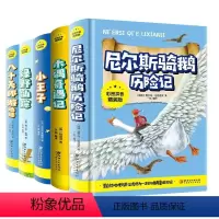 [正版]彩图注音尼尔斯骑鹅历险记 全5册木偶奇遇记小王子绿野仙踪八十天环游地球旅行记儿童一二三年级小学生必读课外书故事