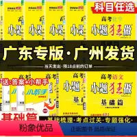 [广东专版]语数英物化生政史地(九册) 广东省 [正版]广东省2024新版高考小题狂做基础篇语文数学英语物理化学生物政治