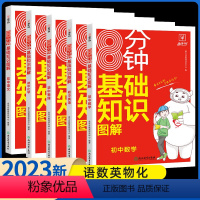 [5本全套]语数英物化-基础知识图解 初中通用 [正版]2024版初中小四门答题模板知识点必背人教版七八九年级政治历史基