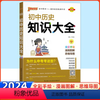 [正版]2024全国版初中历史知识大全 初一二三历史知识清单七八九年级基础知识手册 中考复习学霸笔记本 pass绿卡图