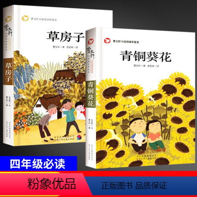 [正版]青铜葵花系列儿童文学草房子原著适合小学三四五六年级上册下册必读书目小学生课外阅读书籍老师青少年经典书目小说