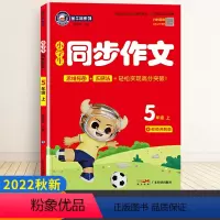 语文 五年级上 [正版]2022秋新版金牛耳小学语文同步作文五年级上册人教版小学生5语文书同步全解作文选起步作文书写作技