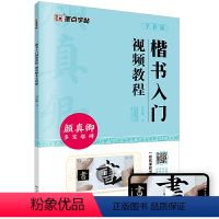 [正版]字帖楷书入门视频教程成人初学毛笔书法入门颜真卿多宝塔碑