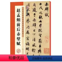 [正版]字帖:历代经典碑帖高清放大对照本第三辑·赵孟頫前后赤壁赋