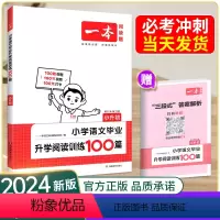 语文阅读训练100篇 小学升初中 [正版]2024新版一本小升初阅读训练100篇语文 小升初考试阅读理解训练题人教版 小