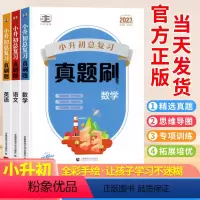 [语文+数学+英语]3本 小学升初中 [正版]202453小升初总复习真题刷小学升初中全套语文数学英语人教版全国通用六年