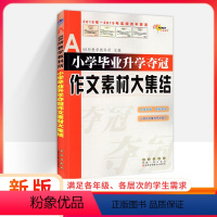 [全国版]小升初语文作文素材大集结 小学通用 [正版]小升初语文作文素材 作文 阅读训练 古诗文 字词句 成语 名著知识