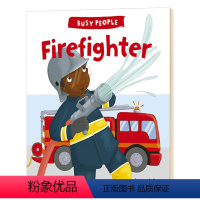 忙碌的人系列 消防员 [正版]忙碌的人系列 消防员 英文原版绘本 Busy People Firefighter 英文版