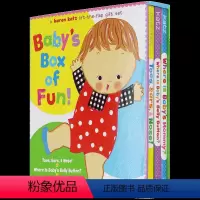 宝宝肚脐眼儿在哪里3册 [正版]英文原版 Wiggle Your Toes 动动脚趾 卡伦卡茨 Karen Katz