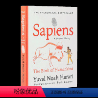 人类简史1 [正版]英文原版 Sapiens A Graphic History 人类简史1 从动物到上帝 漫画小说 漫