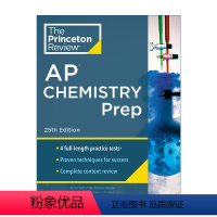 [正版]英文原版 Princeton Review AP Chemistry Prep 25th Edition 普林