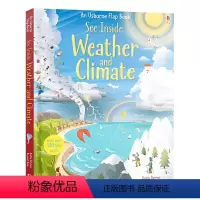 [正版]尤斯伯恩看里面系列 天气和气候 英文原版 Usborne See Inside Weather and Cli