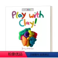 [正版]英文原版 Play With Clay 玩粘土 纸板书 英文版 进口英语原版书籍