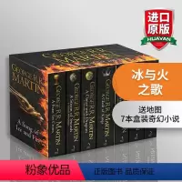 冰与火之歌全套 7本 [正版]冰与火之歌 英文原版小说全套 7本权力的游戏 英文版全集 A Song of Ice an