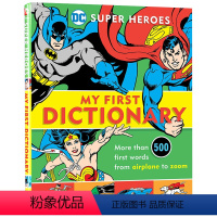 [正版]DC英雄儿童初级图片字典 英文原版书 Super Heroes My First Dictionary 英文版