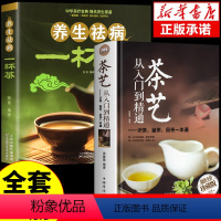 [正版]全套2册 茶艺从入门到精通养生祛病一杯茶茶疗茶经茶书书籍茶道文化中国图鉴普洱茶茶叶书知识大全关于识茶泡茶品茶的