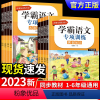 [2023人教版]学霸语文专项训练 全辑8册 小学通用 [正版]2024三年级语文专项训练 一二四五六年级上册下册学霸语