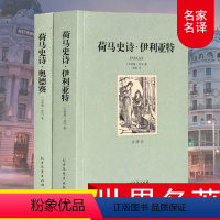 [正版]足本无删减 荷马史诗(共2册全译本)/世界文学名著书籍外国经典小说 荷马史诗伊利亚特/奥德赛青少青少年版全译本