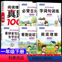 [下册]阅读理解真题+语文同步专项训练全套 小学一年级 [正版]2024新版一年级二年级阅读理解专项训练人教版每日一练上