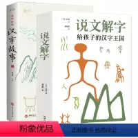 [正版]汉字故事+说文解字:给孩子的汉字王国 图解古代汉语字典咬文嚼字细说汉字故事画说汉字全集语言文学书籍 原文译文