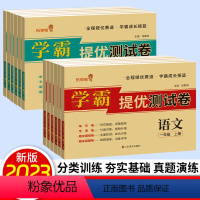 [3本]语数英-人教版 三年级上 [正版]2023响当当学霸提优测试卷一年级二年级三年级四五六年级上册语文数学上下人教版