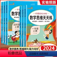 数学思维+口算易错+应用易错+竖式易错 一年级上 [正版]2024新版数学思维训练天天练一年级二年级下册上册三四五六年级