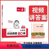 语文真题 小学二年级 [正版]阅读题 2024小学生阅读真题80篇二年级语文阅读理解训练题 二年级上下册语文同步练习册