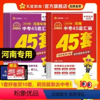 ===2024版中考45套汇编(紫皮侧重基础提升)=== 河南省 [正版]2024新版金考卷河南中考45套汇编真题试卷数