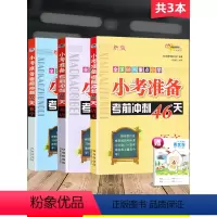 [正版]新版 全套3册 小考小考准备考前冲刺46天 语文数学英语 小学教辅总复习辅导资料用书 68所名校 小学升学总复