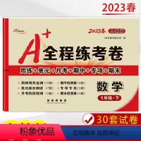 [正版]2023春 A+全程练考卷一年级下册数学人教版RJ 小学1年级试卷下册数学RJ版 周练+单元+月考+期中+专项