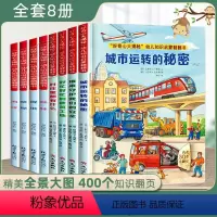 德国专注力情景认知立体翻翻书全集 8册 [正版]硬壳大本 德国经典情景认知立体翻翻书绘本2-3-4-6岁书本幼儿早教书启