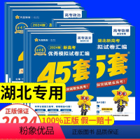 湖北省 湖北专用-[语数英政史地]6本 [正版]2024湖北省天星金考卷新高考45套模拟卷语文数学英语物理生物化学政治地