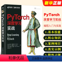 [正版]PyTorch深度学习实战 人民邮电 pytorch神经网络编程开发深度学习入门与实践机器学习人工智能自然语言